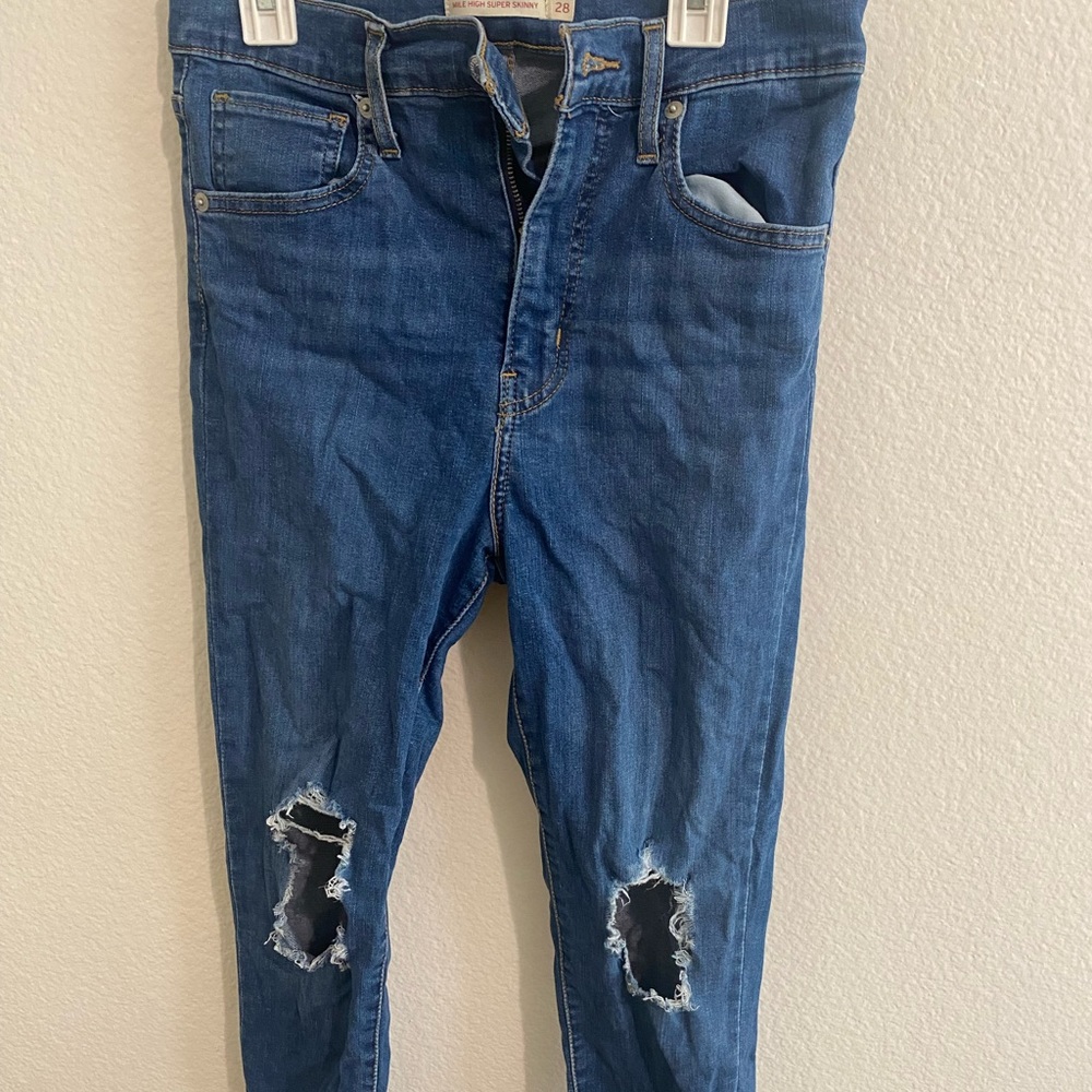 Levi Mile High Super Skinny Jeans